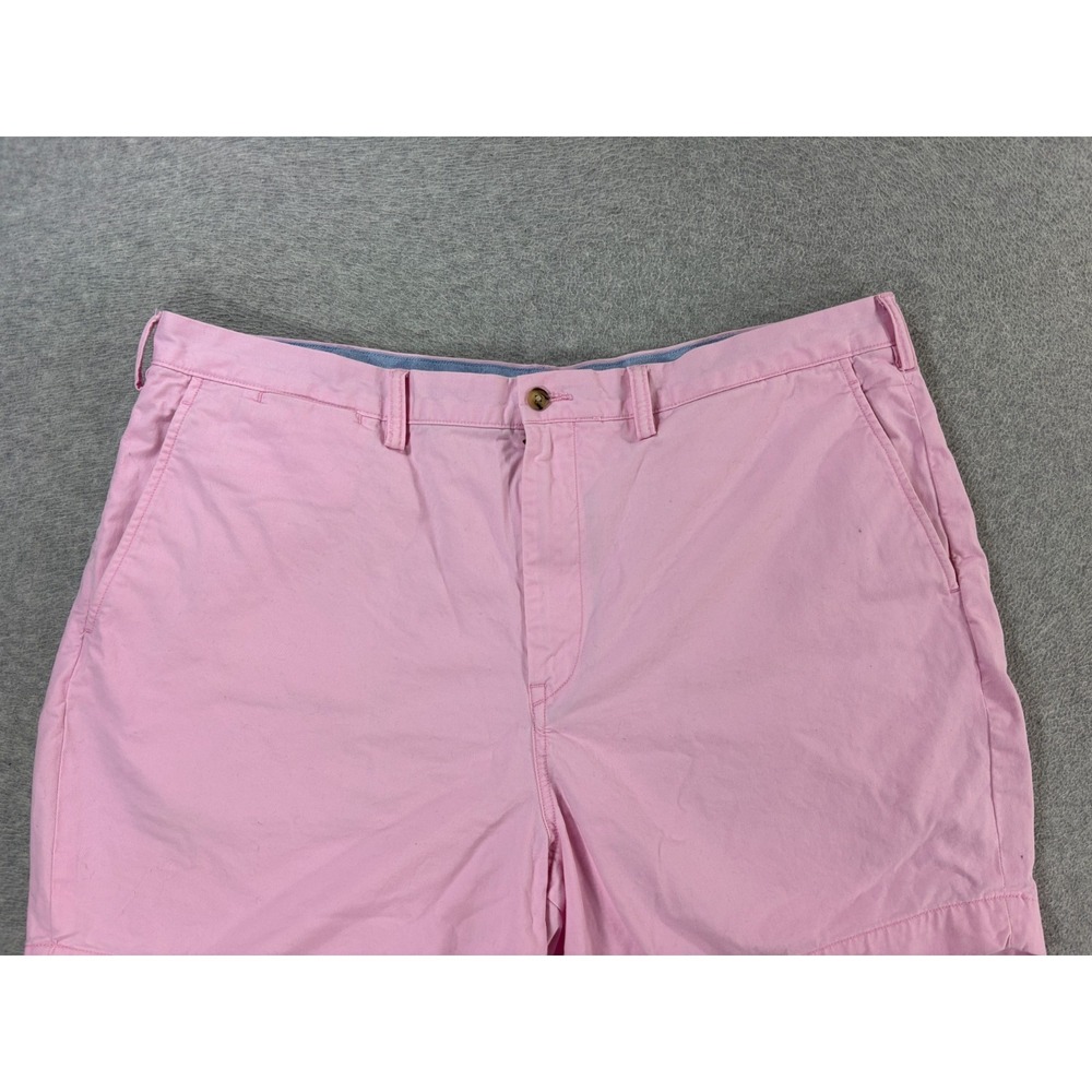 Polo Ralph Lauren Cotton Twill Stretch Chino Shorts (Men's 42)‎ Pink - 6.5" - Picture 2 of 12